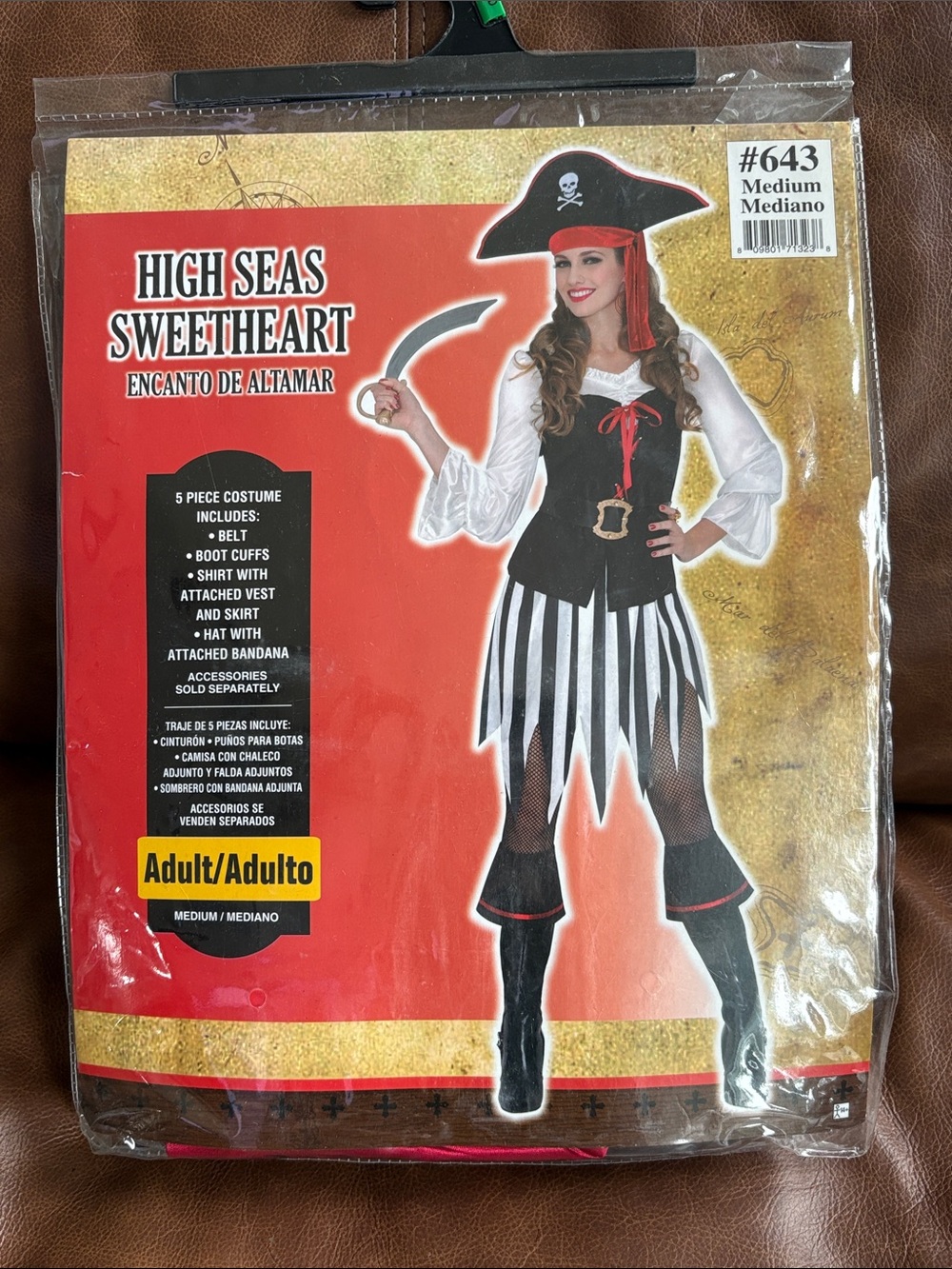 Pirate High Seas Sweetheart M Halloween Costume